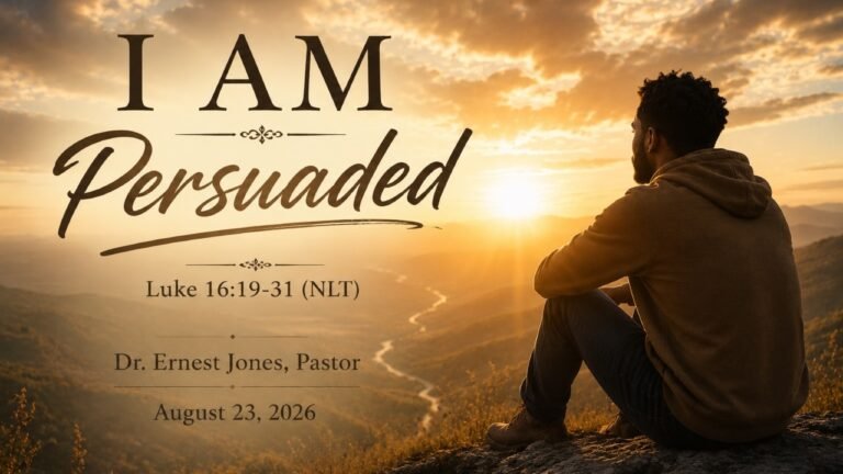 I Am Persuaded